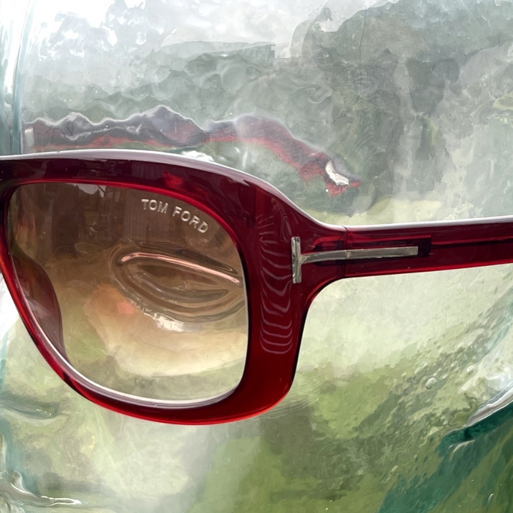 TOM FORD Vintage TF63 TATIANA Sunglasses in 211 SHINY ROSE - New in Box - Picture 4 of 9